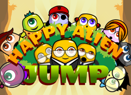 Happy Alien Jump game